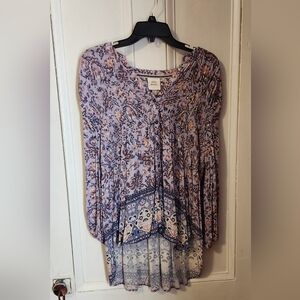 Floral Print Women's Top